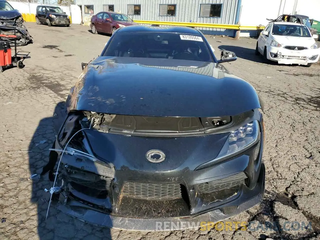 5 fotografías del automóvil dañado WZ1DB4C04LW029695 TOYOTA SUPRA 2020