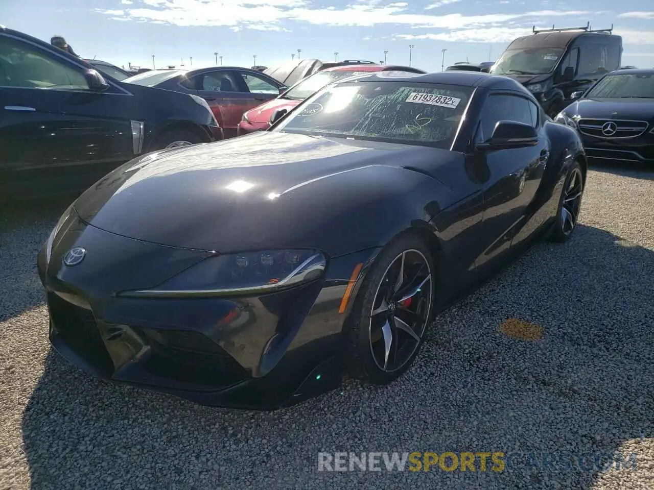 2 fotografías del automóvil dañado WZ1DB4C04LW031785 TOYOTA SUPRA 2020
