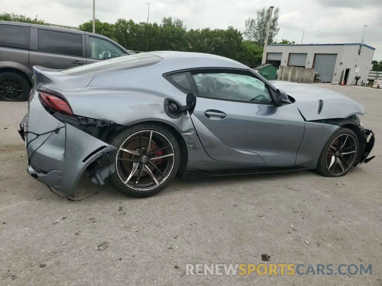 3 fotografías del automóvil dañado WZ1DB4C06LW032954 TOYOTA SUPRA 2020