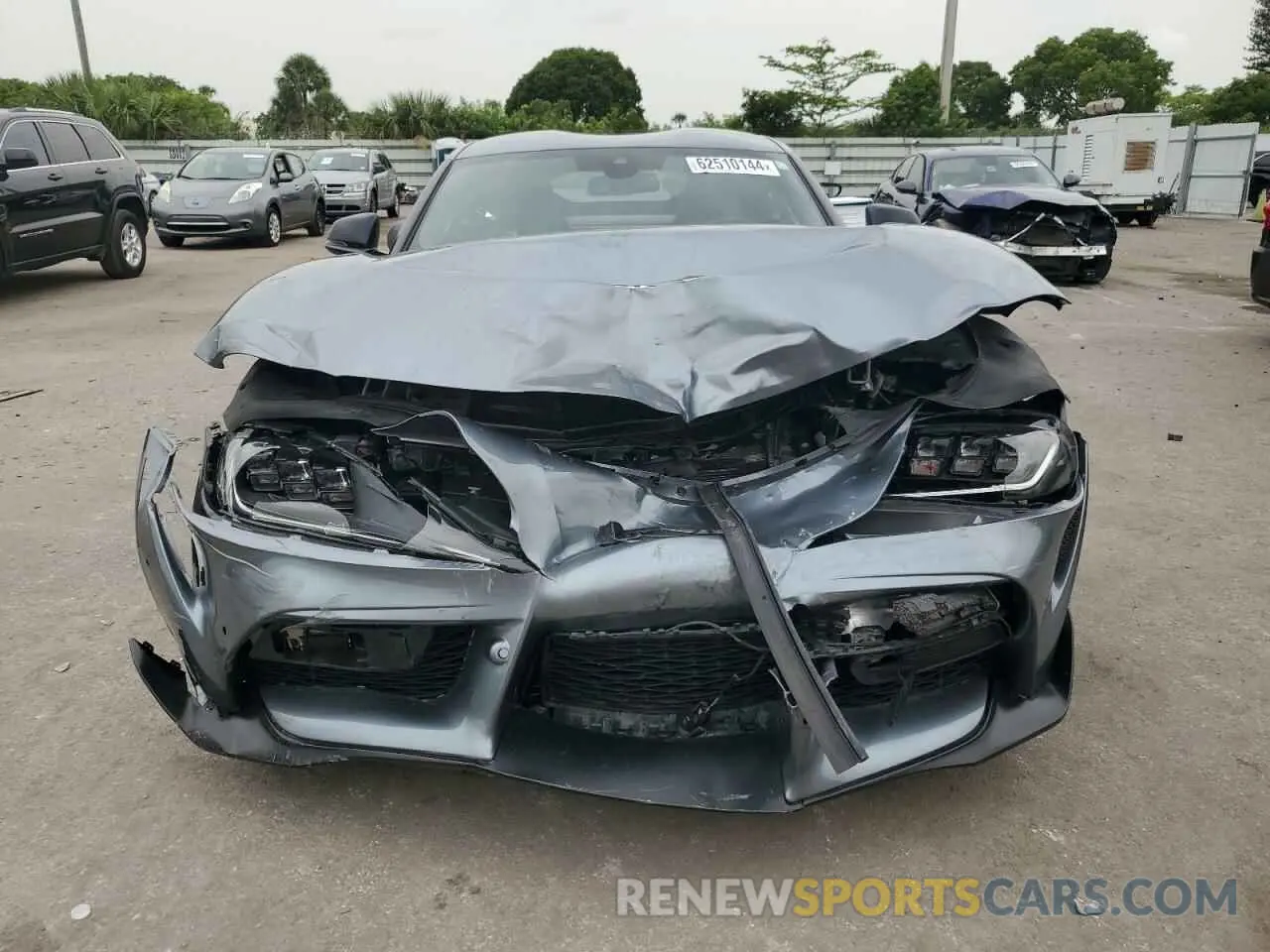 5 fotografías del automóvil dañado WZ1DB4C06LW032954 TOYOTA SUPRA 2020