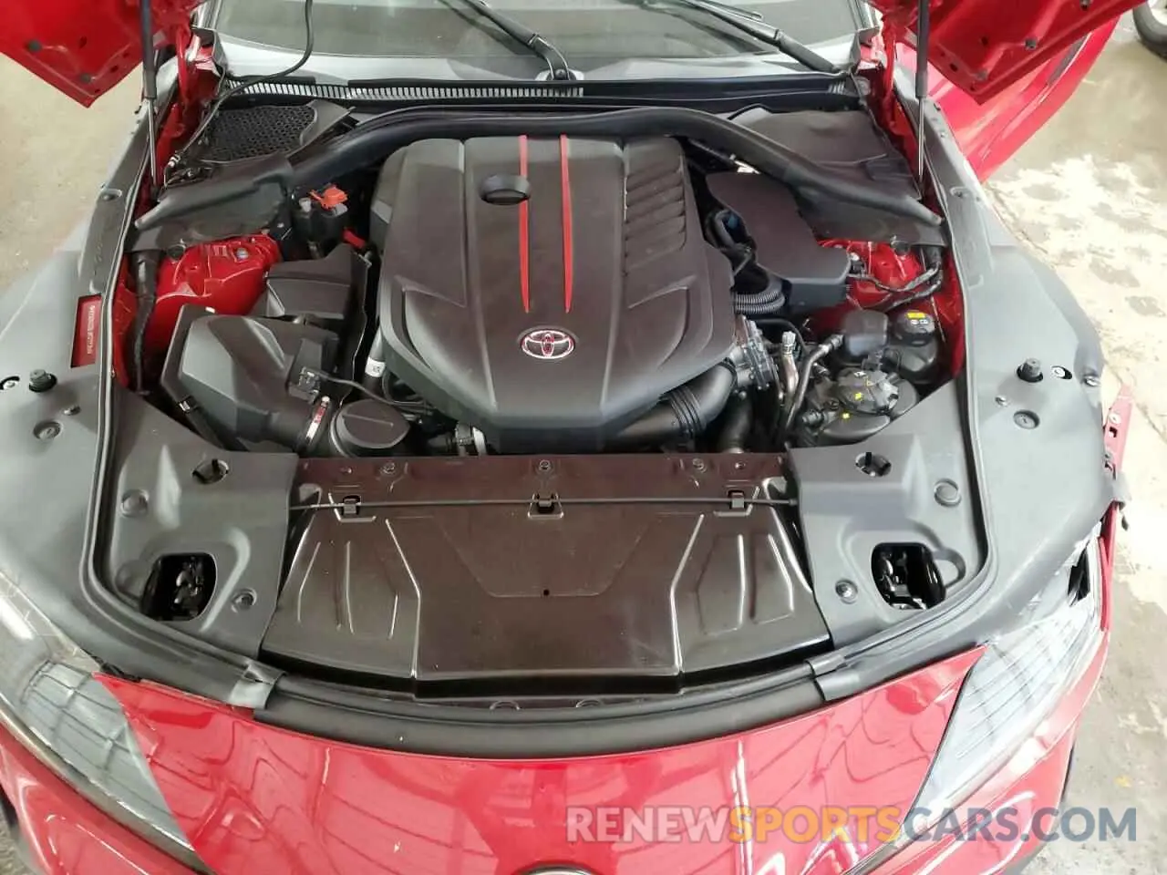 11 fotografías del automóvil dañado WZ1DB4C08LW022135 TOYOTA SUPRA 2020