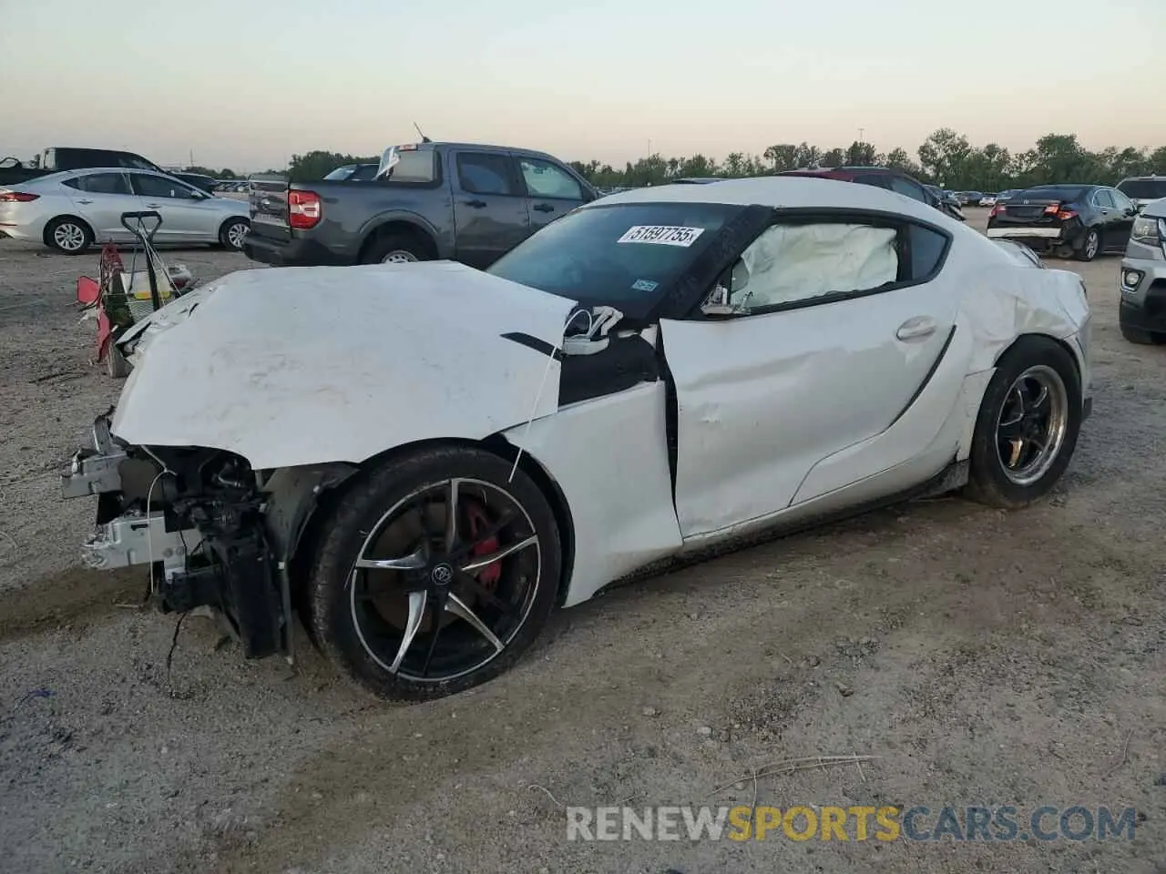 1 fotografías del automóvil dañado WZ1DB4C09LW033158 TOYOTA SUPRA 2020