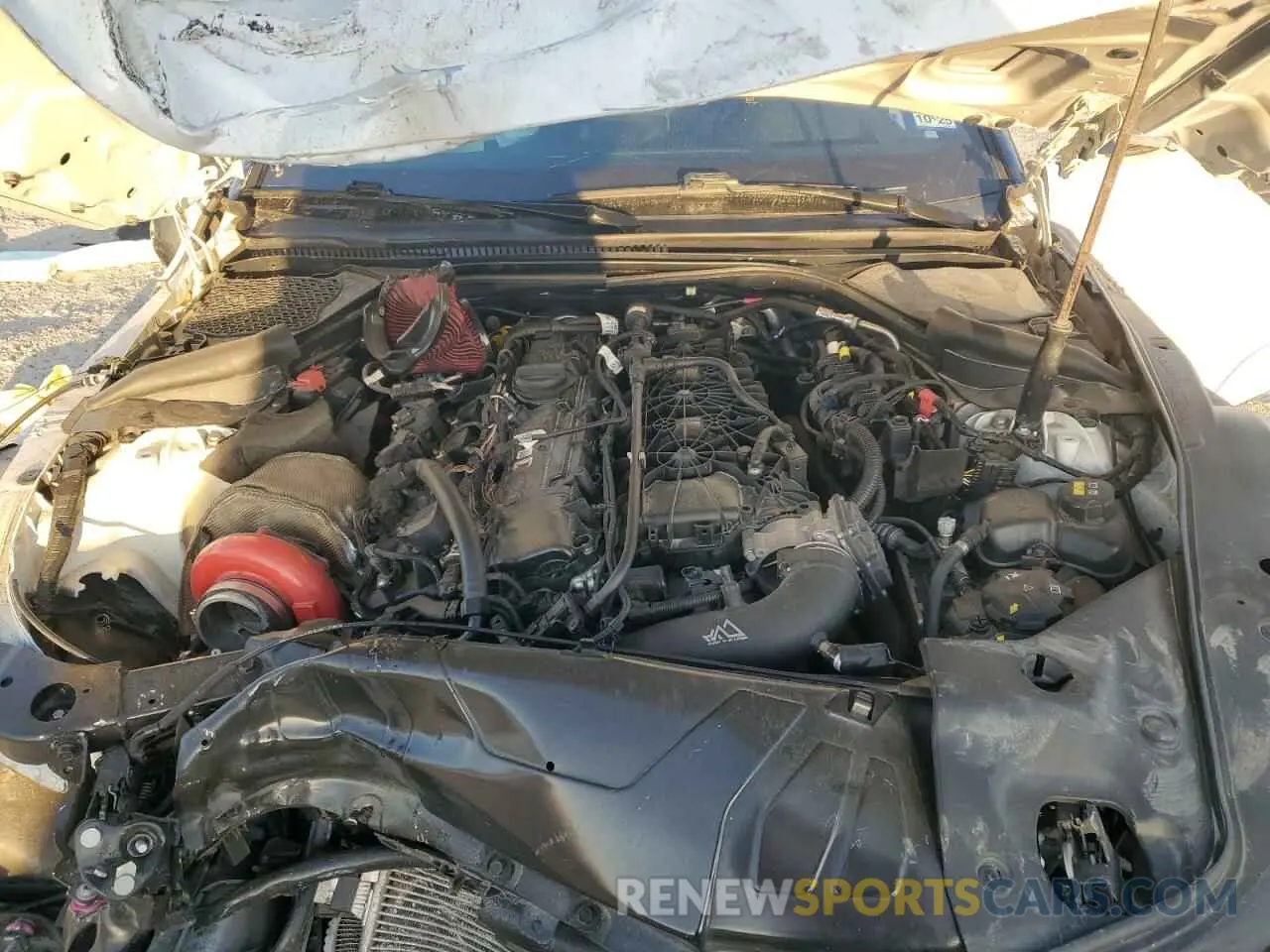 11 fotografías del automóvil dañado WZ1DB4C09LW033158 TOYOTA SUPRA 2020