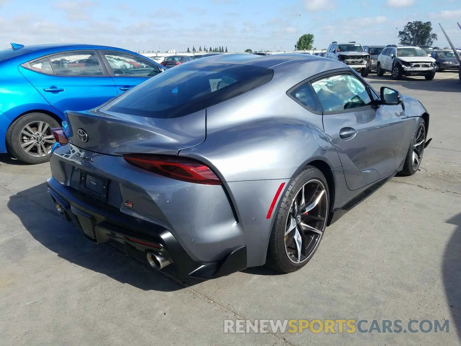 4 fotografías del automóvil dañado WZ1DB4C0XLW029135 TOYOTA SUPRA 2020