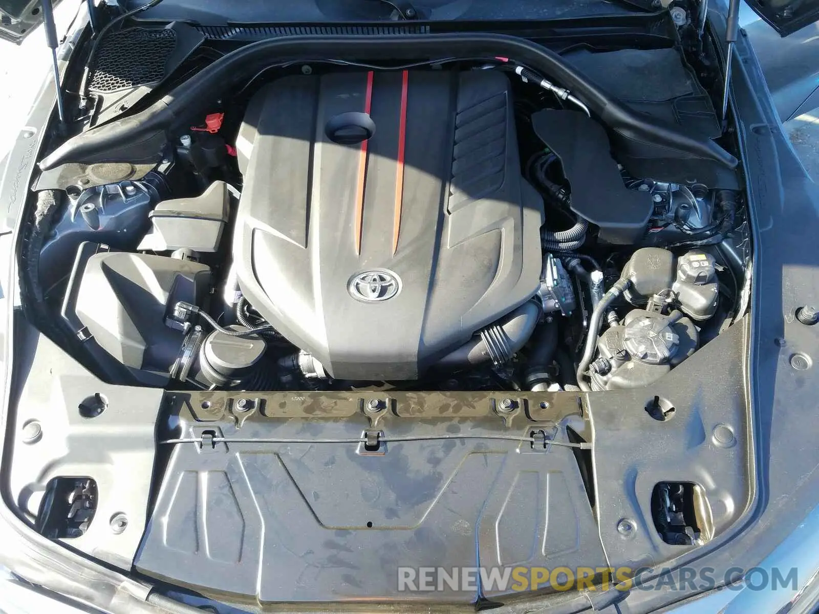 7 fotografías del automóvil dañado WZ1DB4C0XLW029135 TOYOTA SUPRA 2020