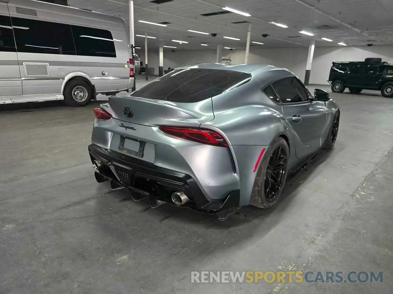 4 fotografías del automóvil dañado WZ1DB4C0XLW030415 TOYOTA SUPRA 2020