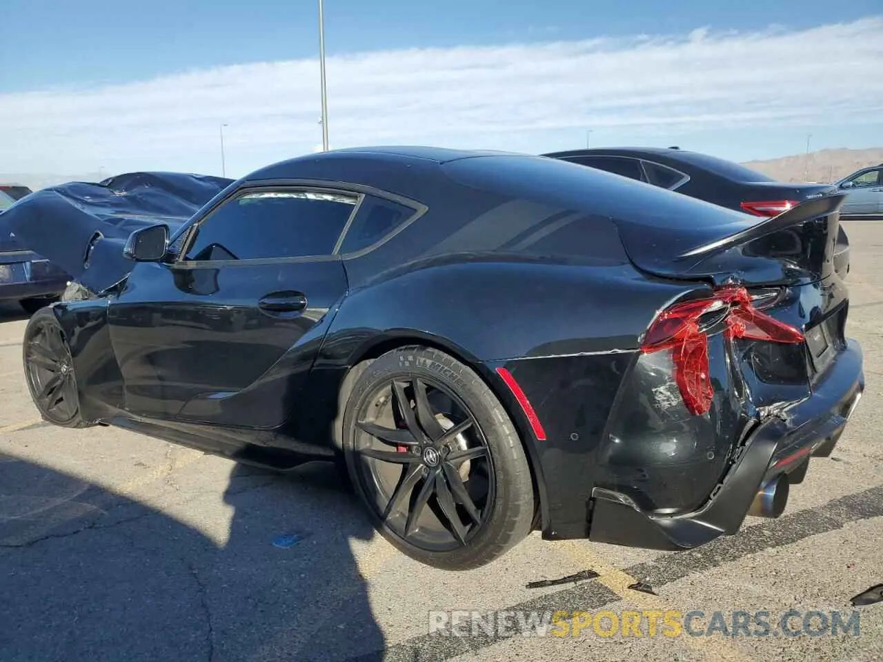 2 fotografías del automóvil dañado WZ1DB0C02MW036820 TOYOTA SUPRA 2021