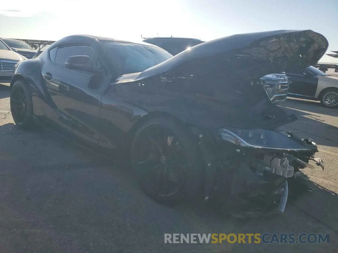 4 fotografías del automóvil dañado WZ1DB0C02MW036820 TOYOTA SUPRA 2021