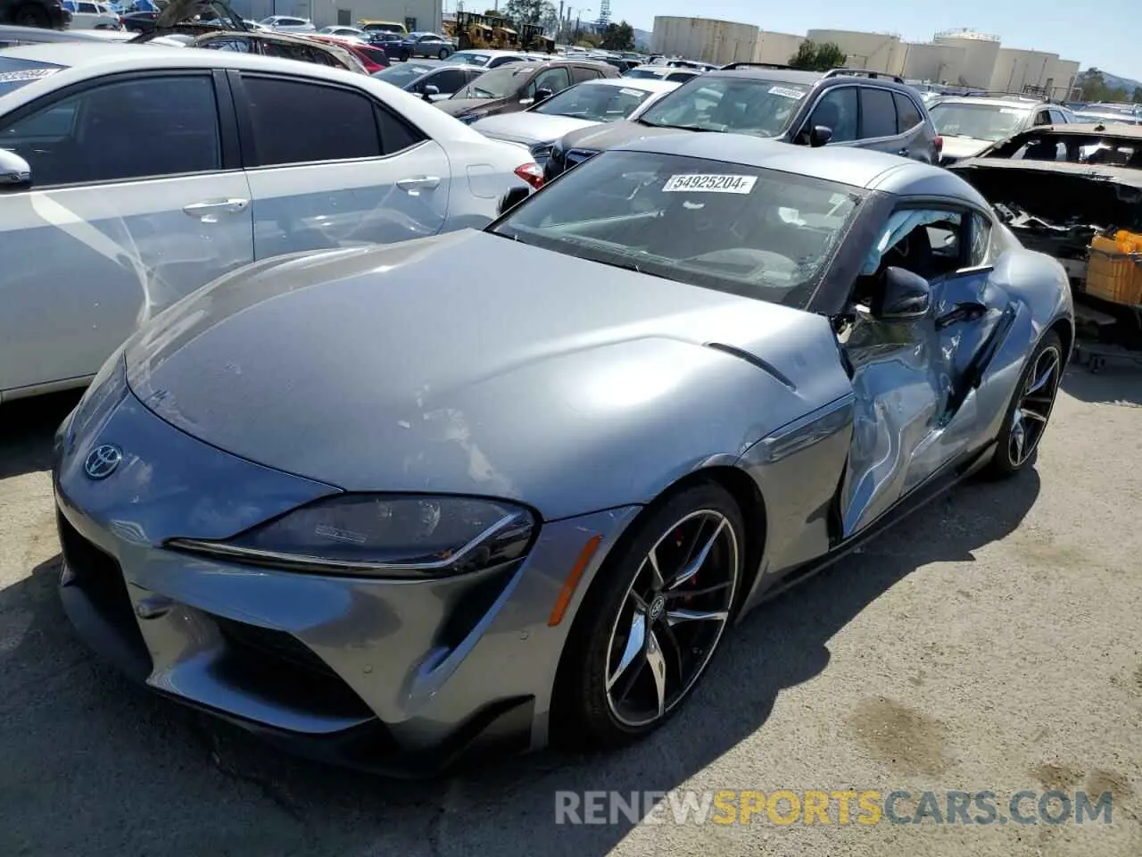 1 fotografías del automóvil dañado WZ1DB0C04MW040237 TOYOTA SUPRA 2021
