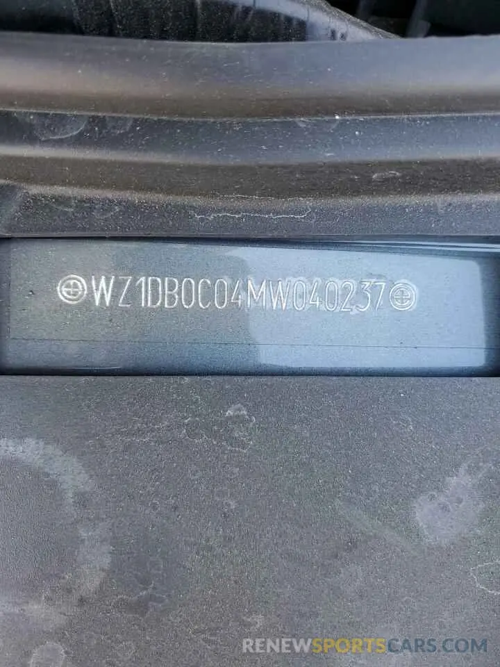 12 fotografías del automóvil dañado WZ1DB0C04MW040237 TOYOTA SUPRA 2021