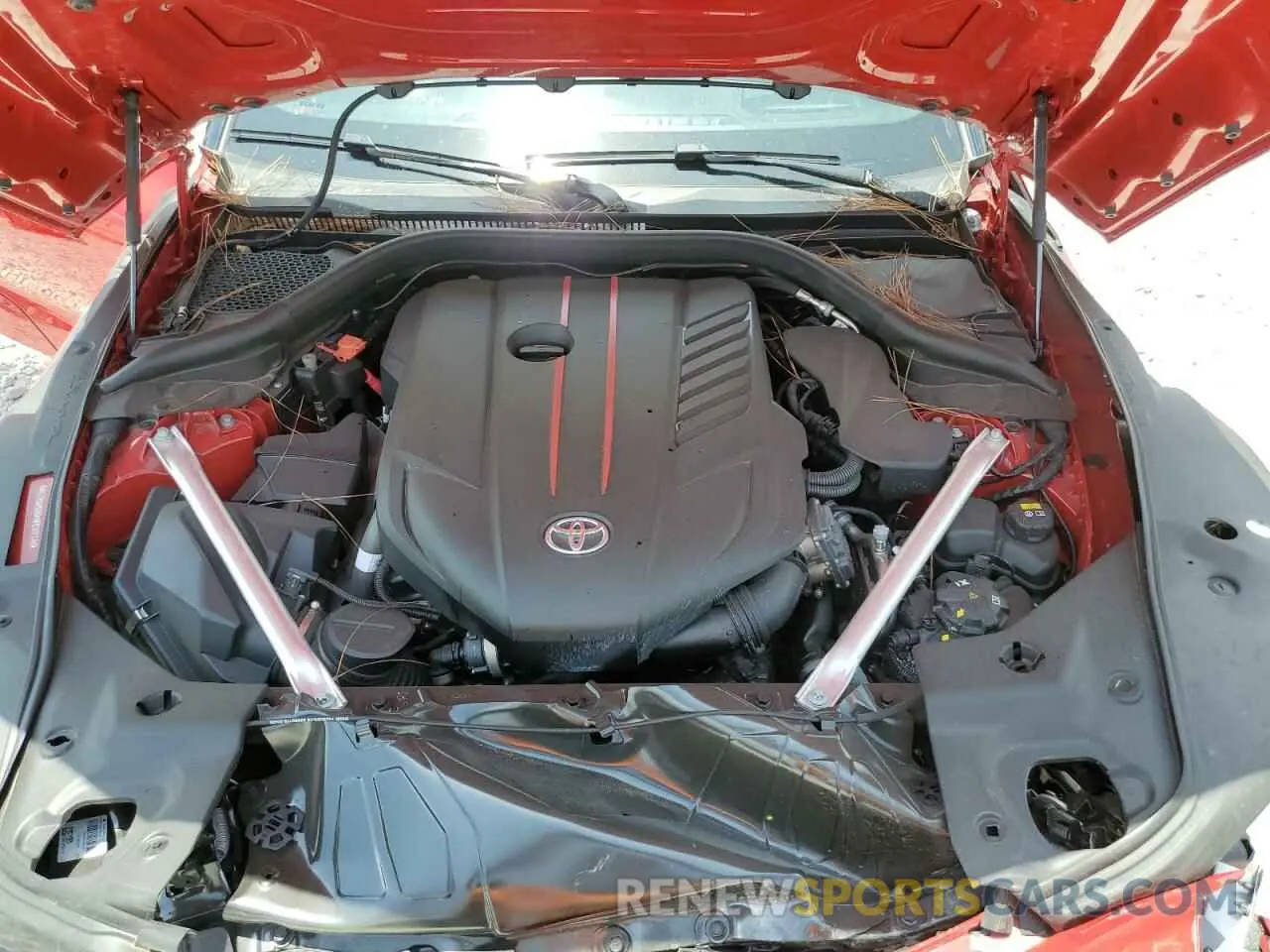 7 fotografías del automóvil dañado WZ1DB0C05MW039744 TOYOTA SUPRA 2021