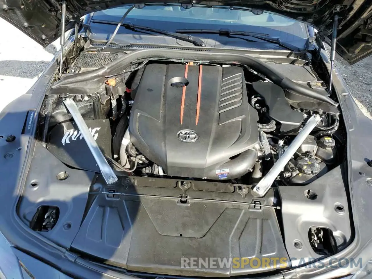 12 fotografías del automóvil dañado WZ1DB0C05MW041039 TOYOTA SUPRA 2021