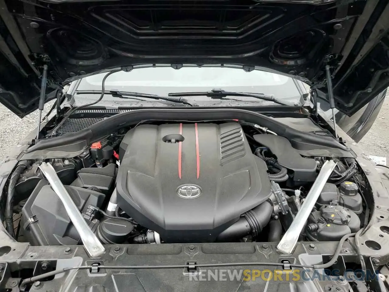 11 fotografías del automóvil dañado WZ1DB0C05MW043003 TOYOTA SUPRA 2021
