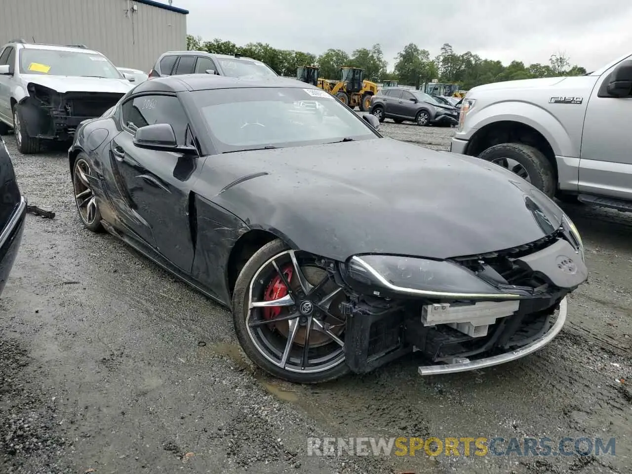 4 fotografías del automóvil dañado WZ1DB0C05MW043003 TOYOTA SUPRA 2021