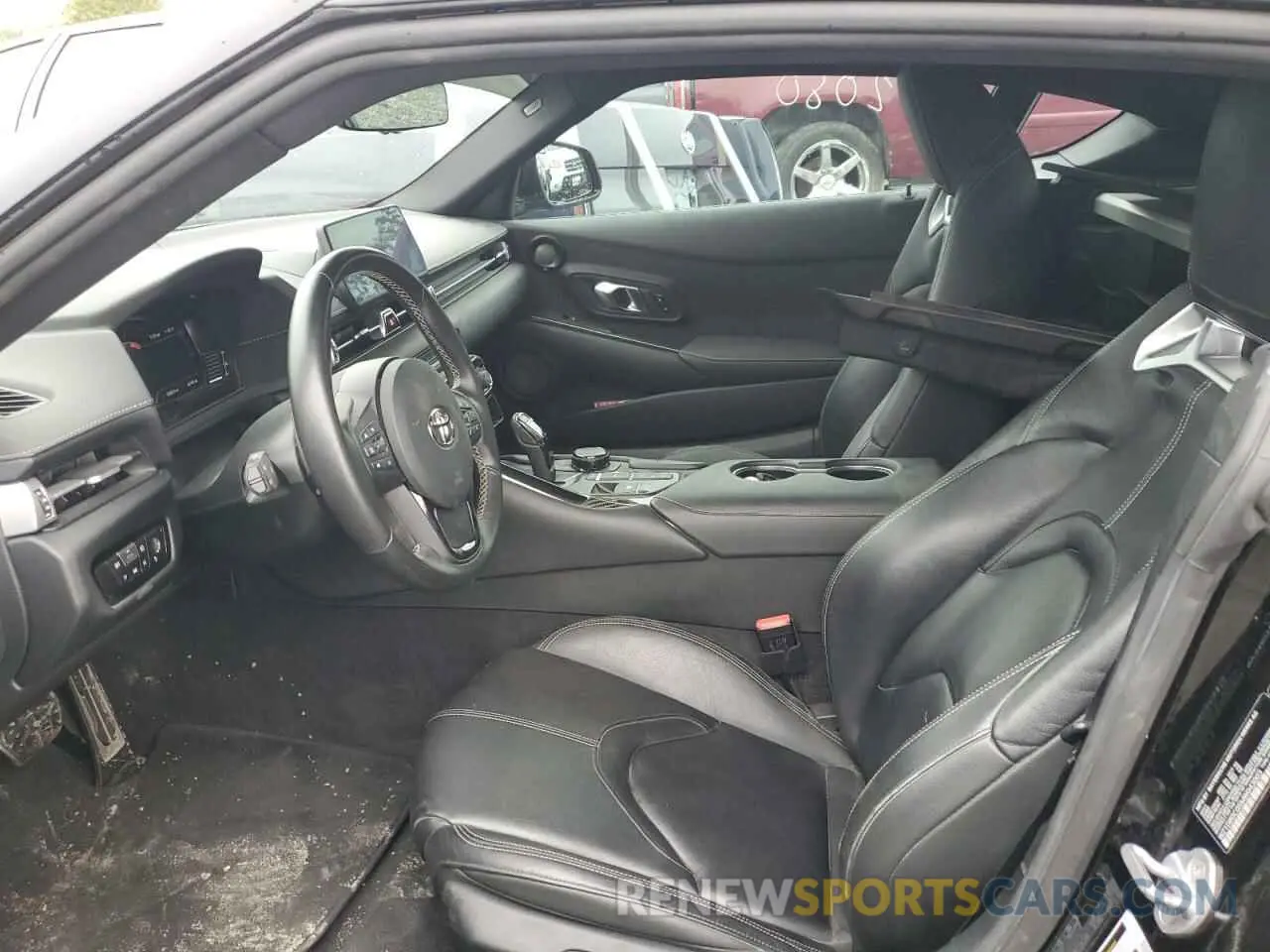 7 fotografías del automóvil dañado WZ1DB0C05MW043003 TOYOTA SUPRA 2021