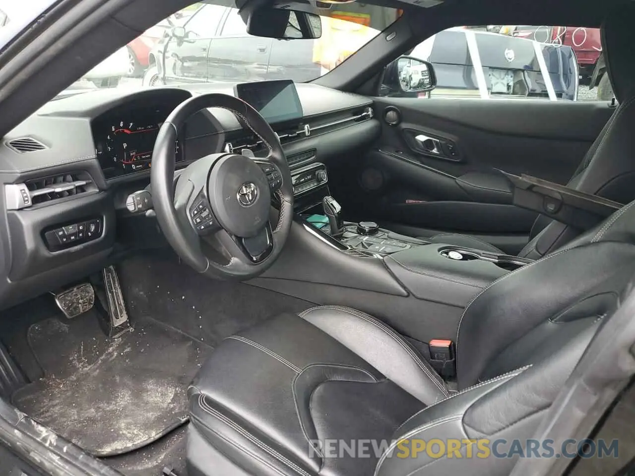 8 fotografías del automóvil dañado WZ1DB0C05MW043003 TOYOTA SUPRA 2021
