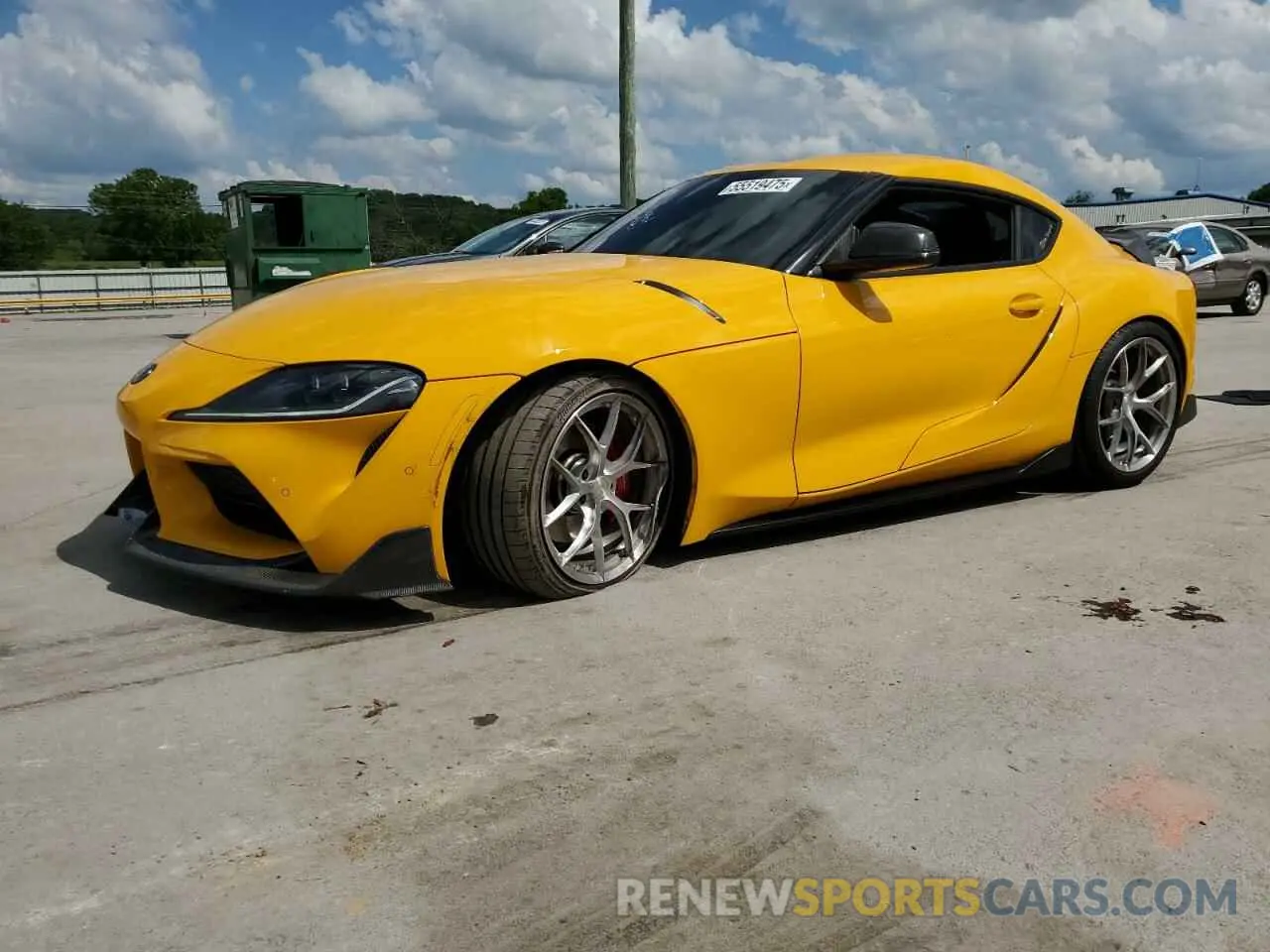1 fotografías del automóvil dañado WZ1DB0C07MW039826 TOYOTA SUPRA 2021