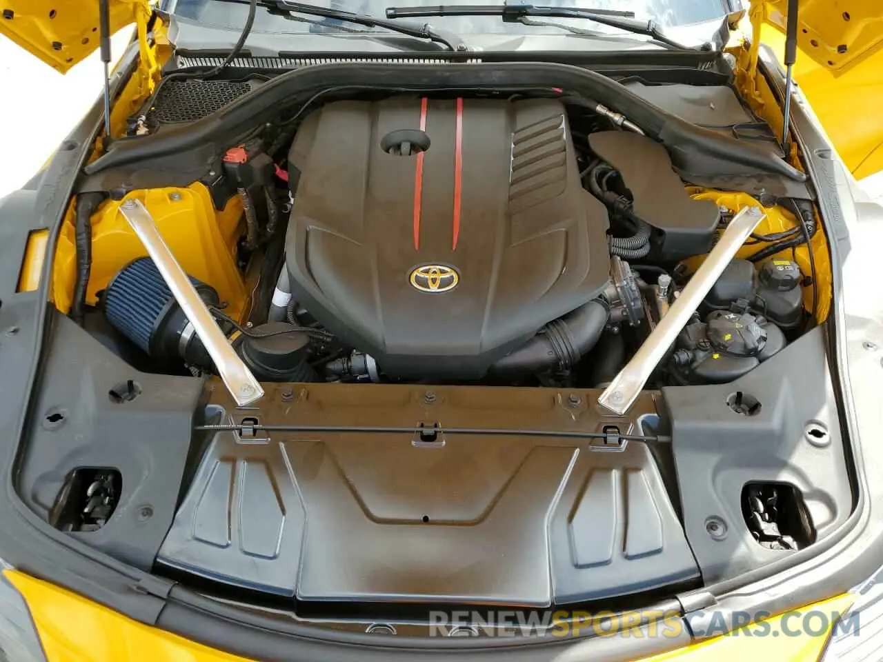 11 fotografías del automóvil dañado WZ1DB0C07MW039826 TOYOTA SUPRA 2021