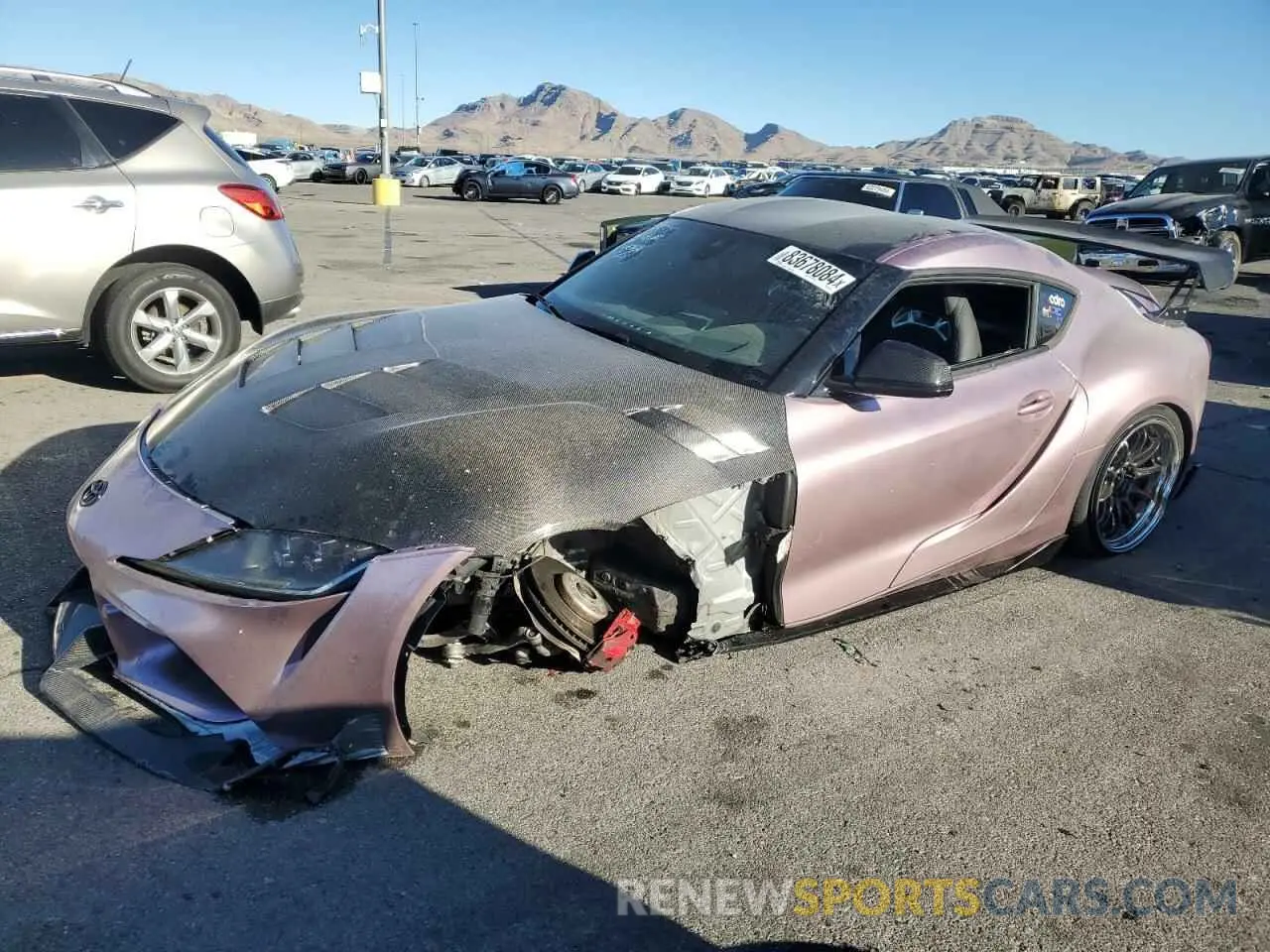 1 fotografías del automóvil dañado WZ1DB0C07MW043083 TOYOTA SUPRA 2021