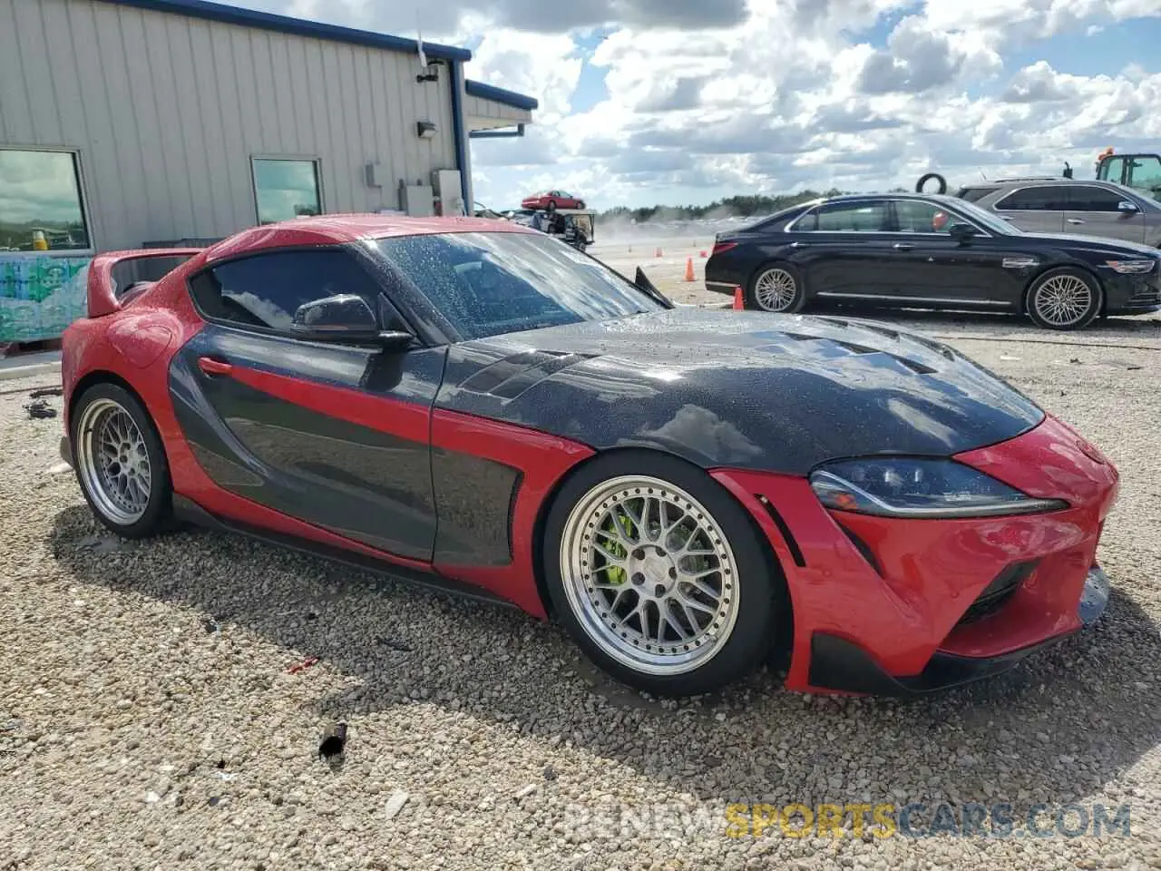 4 fotografías del automóvil dañado WZ1DB0C0XMW042395 TOYOTA SUPRA 2021