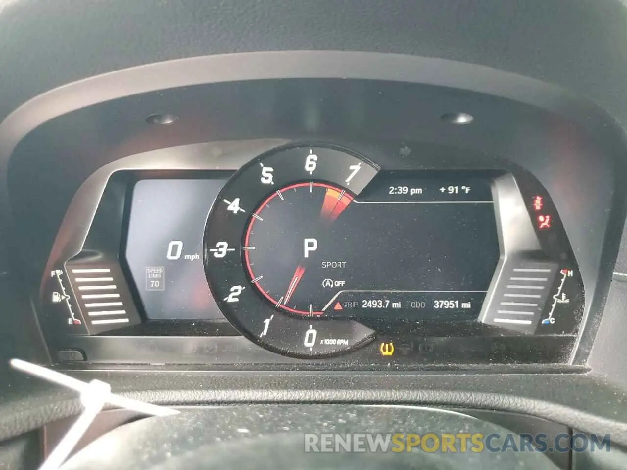9 fotografías del automóvil dañado WZ1DB0C0XMW042395 TOYOTA SUPRA 2021
