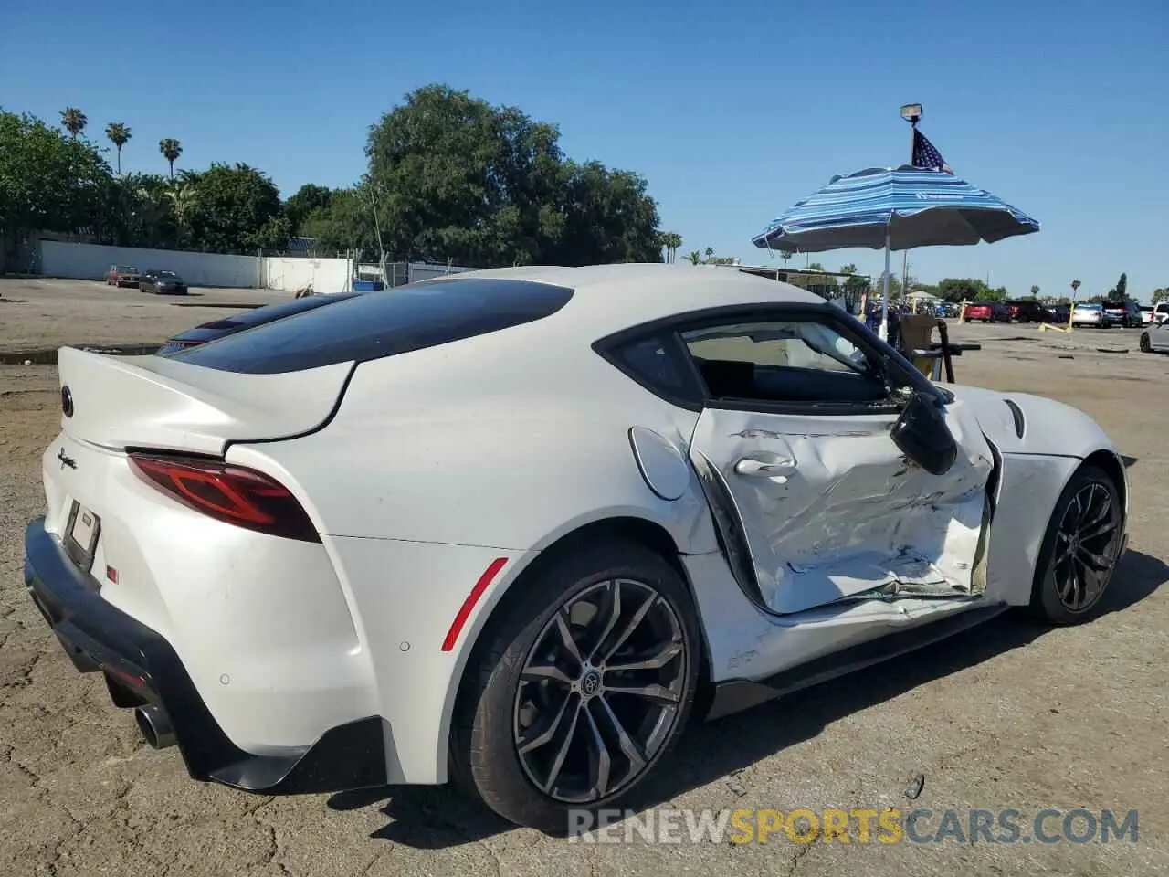 3 fotografías del automóvil dañado WZ1DB2C03MW038006 TOYOTA SUPRA 2021