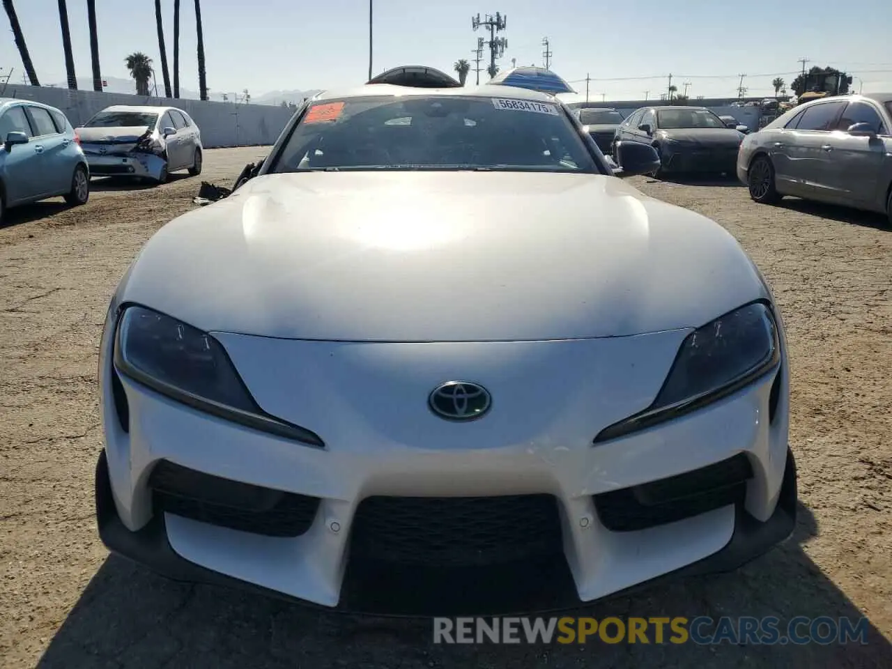 5 fotografías del automóvil dañado WZ1DB2C03MW038006 TOYOTA SUPRA 2021