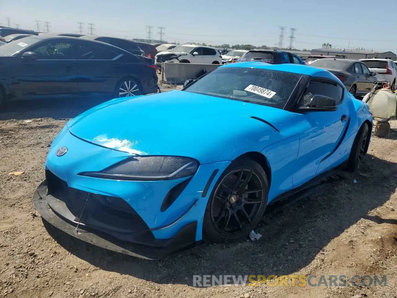 1 fotografías del automóvil dañado WZ1DB2C04MW039858 TOYOTA SUPRA 2021