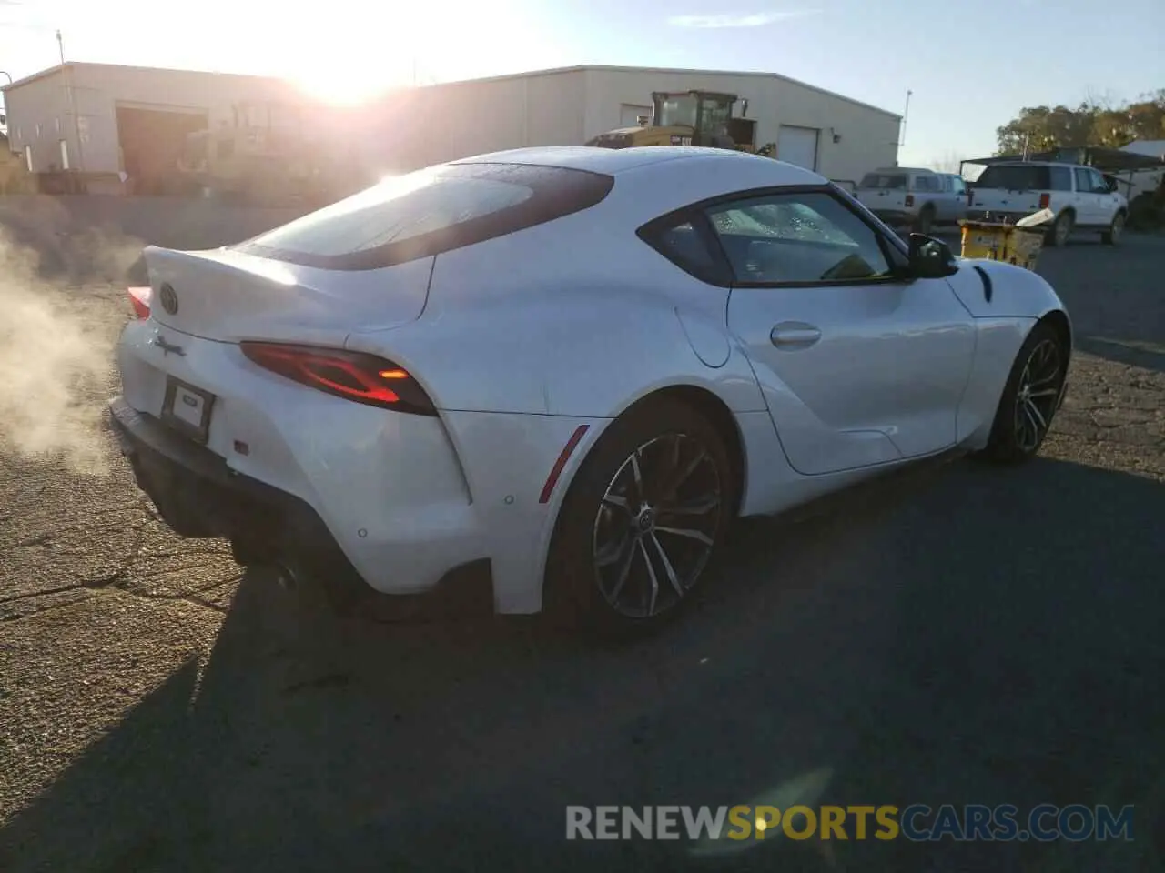 4 fotografías del automóvil dañado WZ1DB2C06MW043605 TOYOTA SUPRA 2021