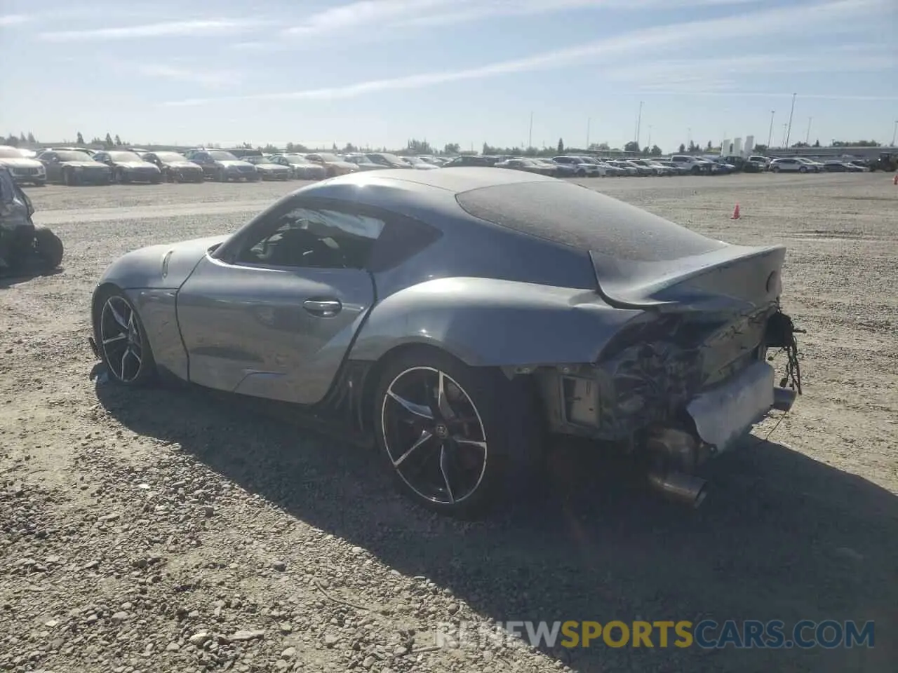 2 fotografías del automóvil dañado WZ1DB0C01NW048328 TOYOTA SUPRA 2022