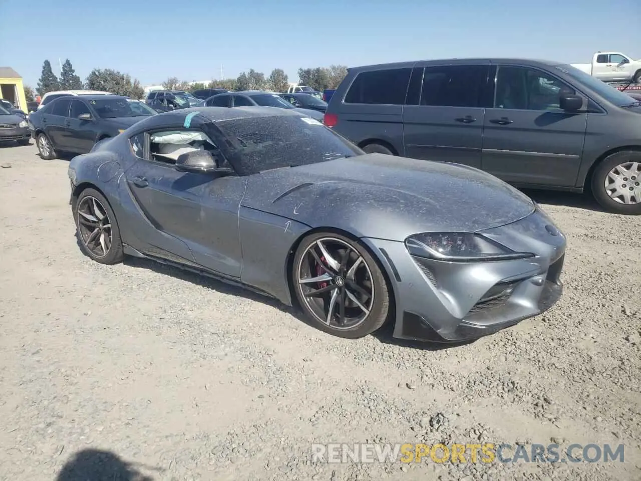 4 fotografías del automóvil dañado WZ1DB0C01NW048328 TOYOTA SUPRA 2022