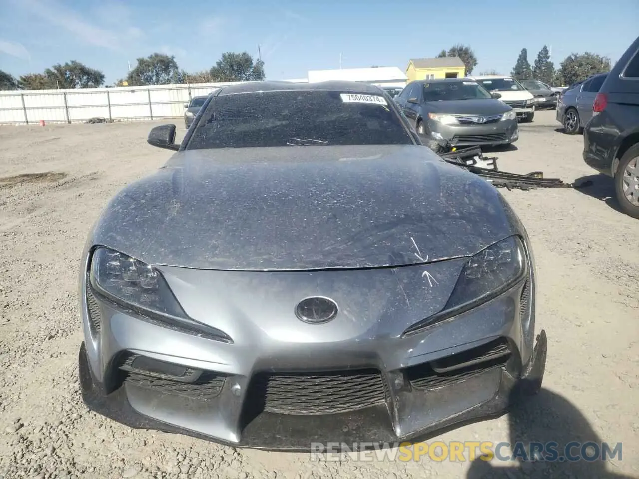 5 fotografías del automóvil dañado WZ1DB0C01NW048328 TOYOTA SUPRA 2022