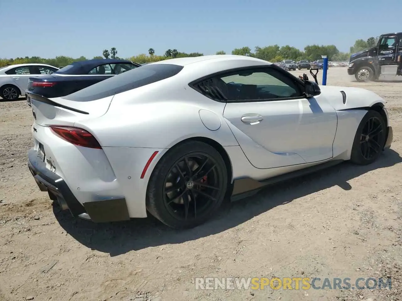 3 fotografías del automóvil dañado WZ1DB0C02NW048905 TOYOTA SUPRA 2022