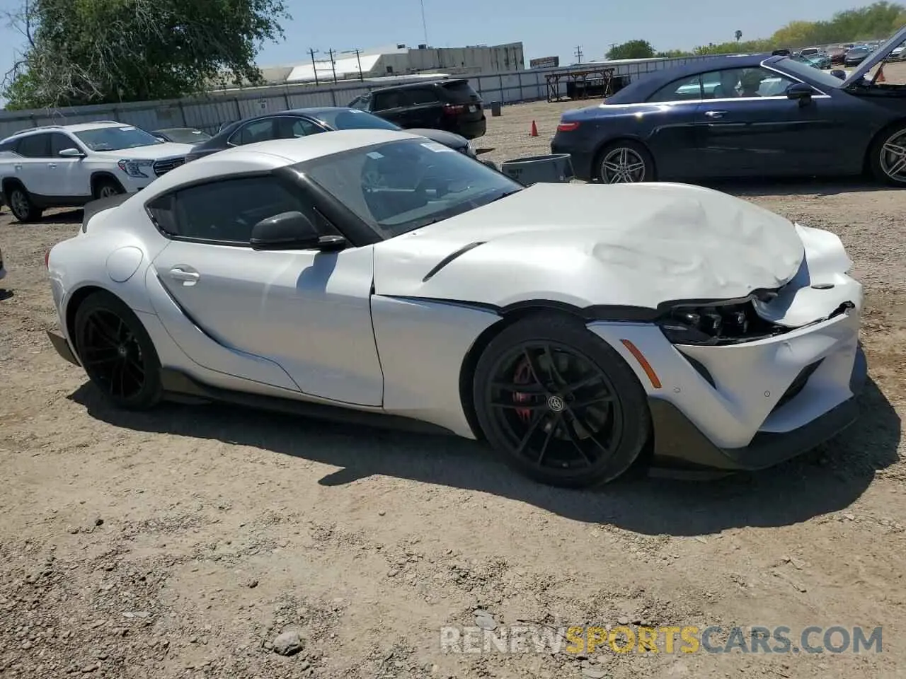 4 fotografías del automóvil dañado WZ1DB0C02NW048905 TOYOTA SUPRA 2022
