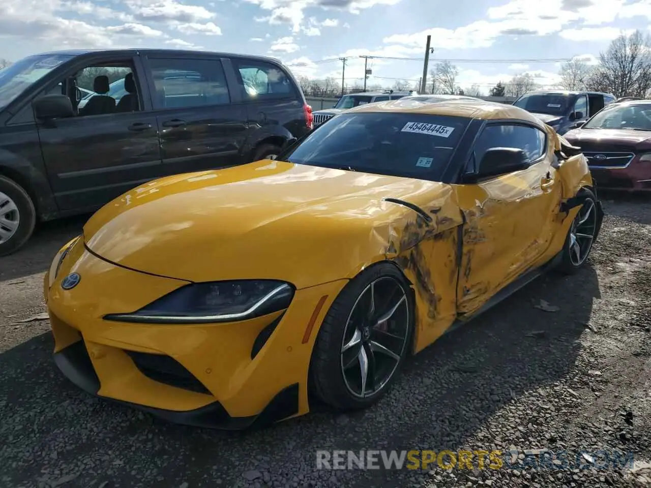 1 fotografías del automóvil dañado WZ1DB0C03NW052820 TOYOTA SUPRA 2022