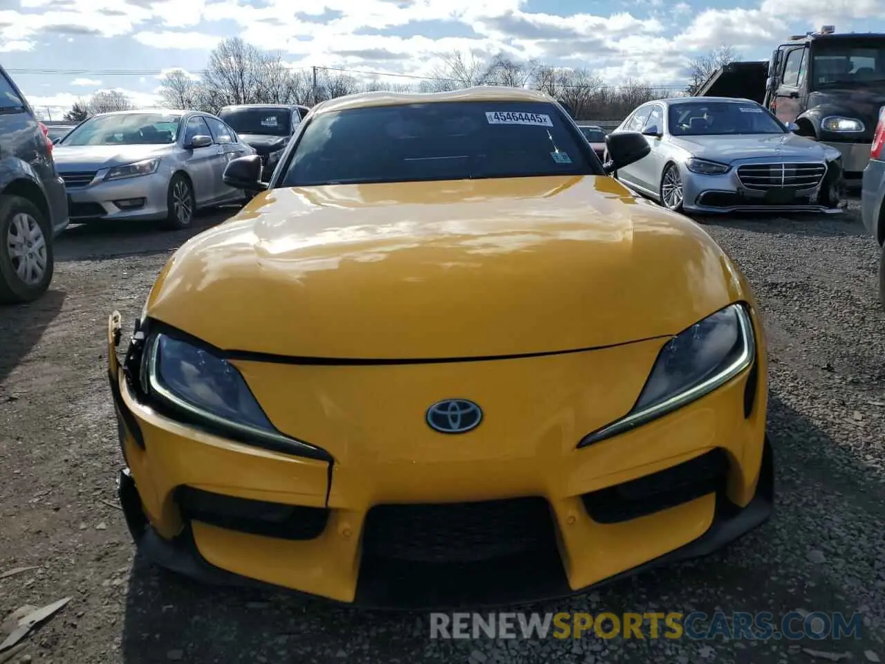 5 fotografías del automóvil dañado WZ1DB0C03NW052820 TOYOTA SUPRA 2022