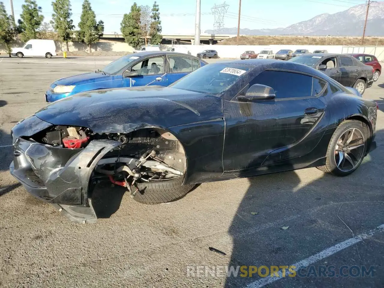 1 fotografías del automóvil dañado WZ1DB0C04NW052244 TOYOTA SUPRA 2022