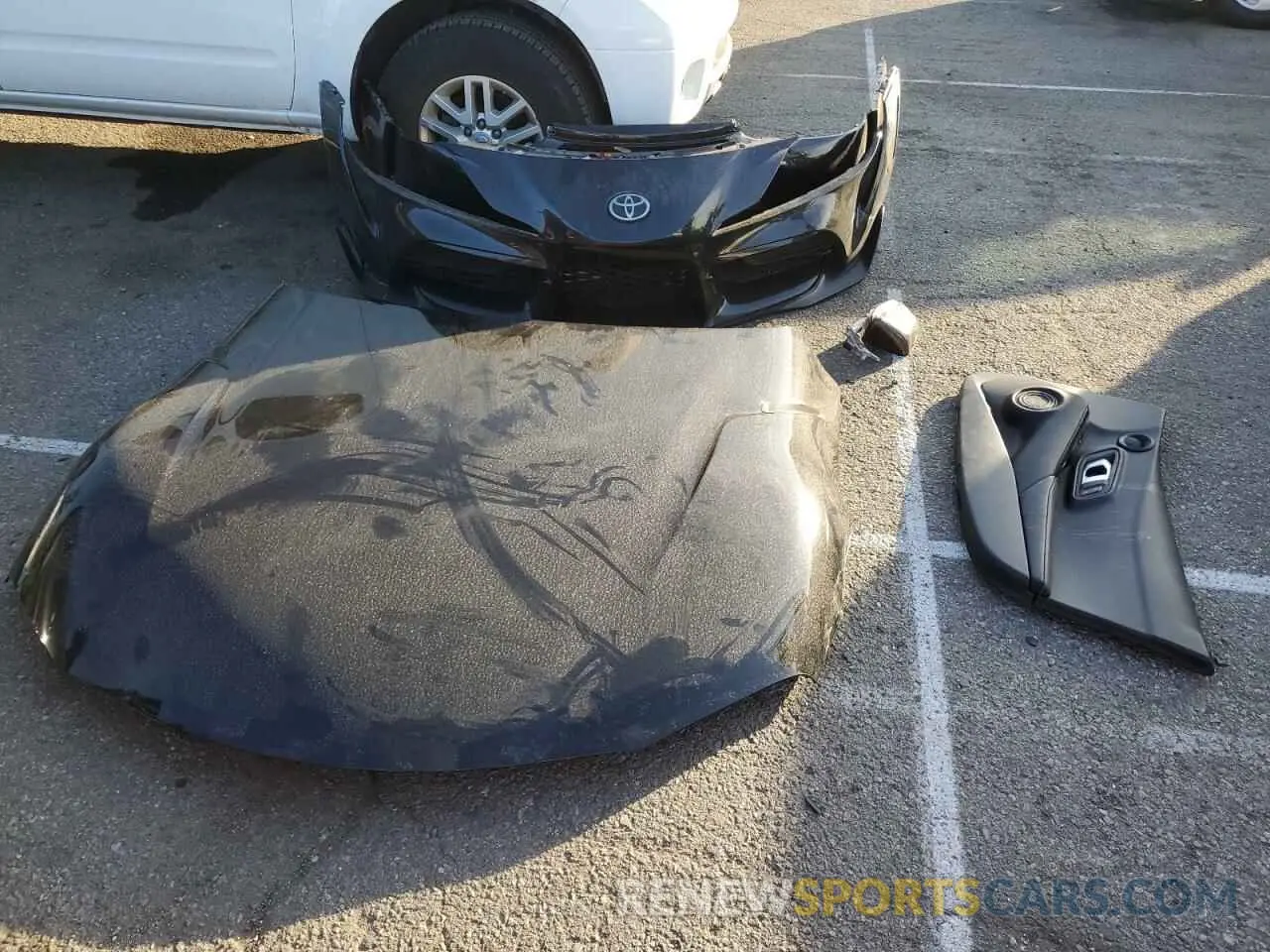 12 fotografías del automóvil dañado WZ1DB0C04NW052244 TOYOTA SUPRA 2022
