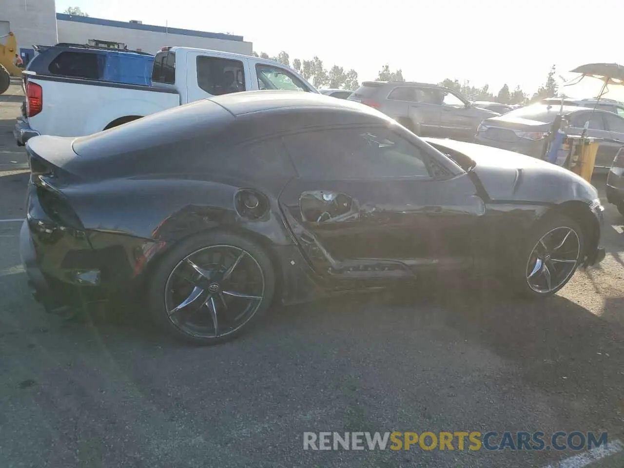 3 fotografías del automóvil dañado WZ1DB0C04NW052244 TOYOTA SUPRA 2022