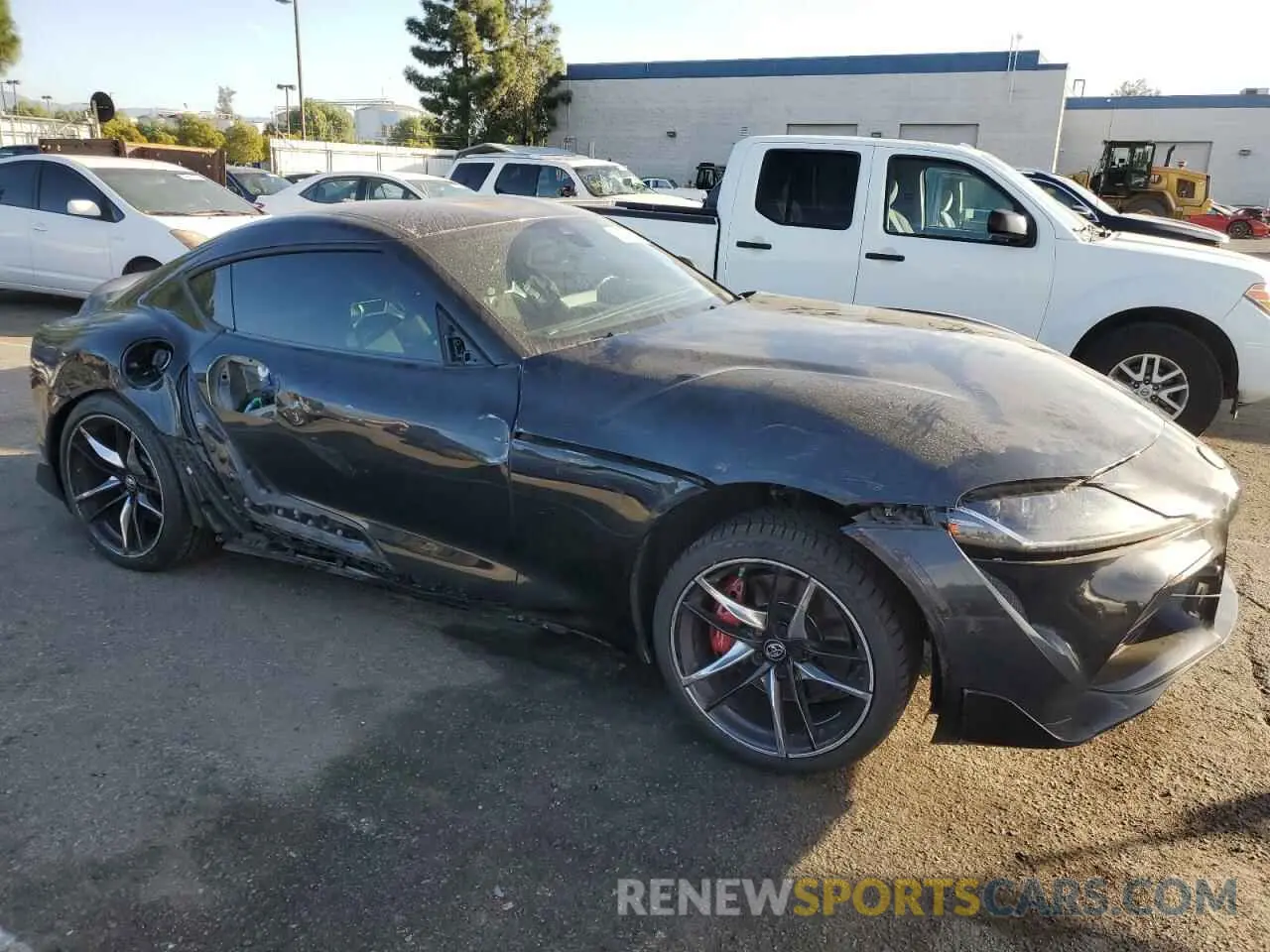 4 fotografías del automóvil dañado WZ1DB0C04NW052244 TOYOTA SUPRA 2022