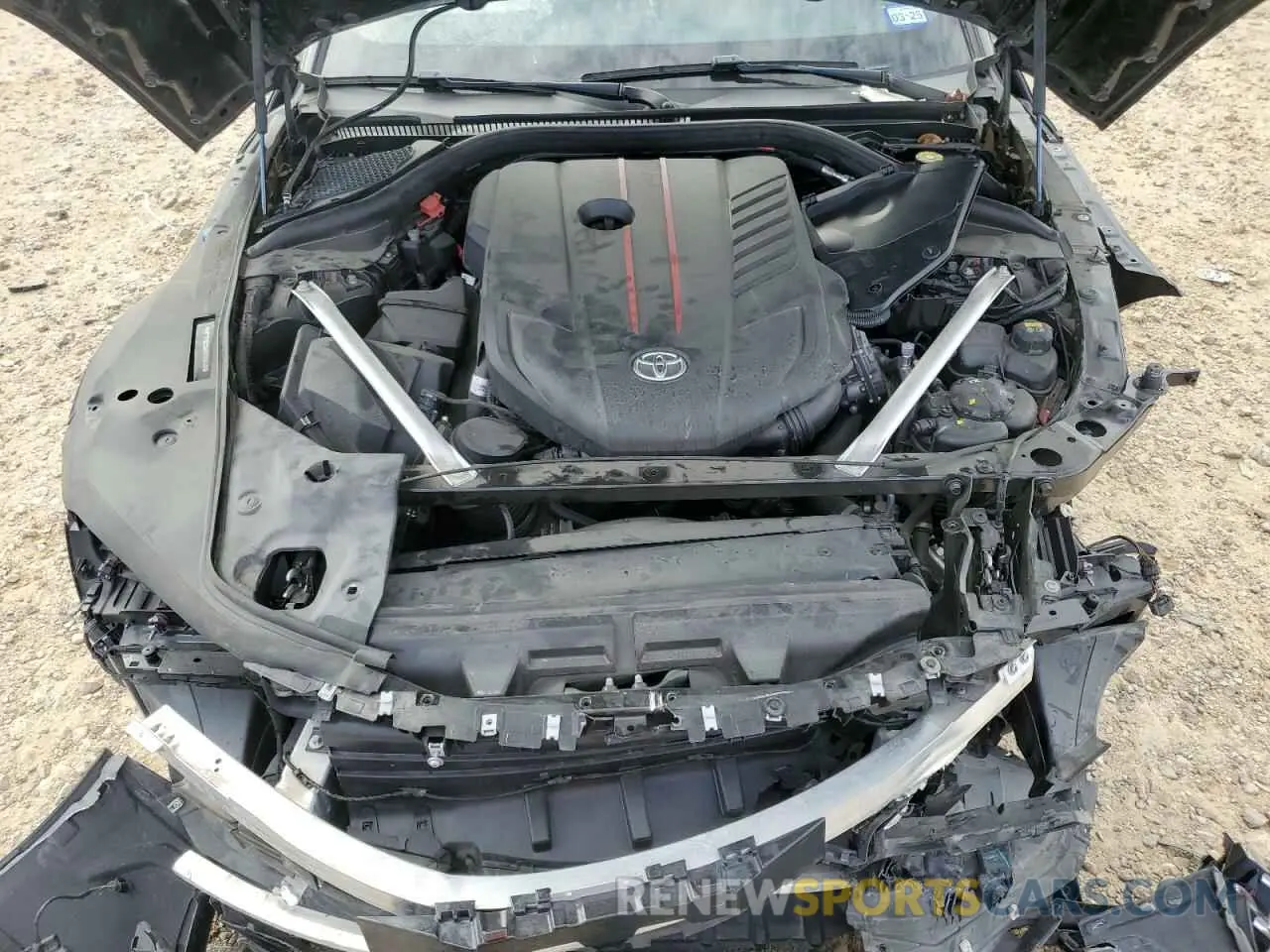 11 fotografías del automóvil dañado WZ1DB0C05NW050440 TOYOTA SUPRA 2022