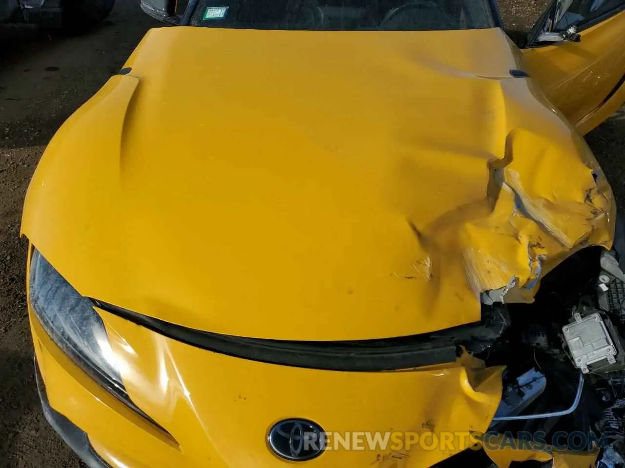 11 fotografías del automóvil dañado WZ1DB0C08NW050528 TOYOTA SUPRA 2022