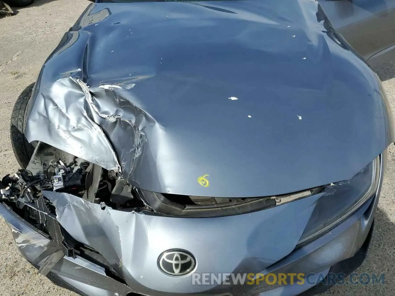 11 fotografías del automóvil dañado WZ1DB0C08NW051288 TOYOTA SUPRA 2022