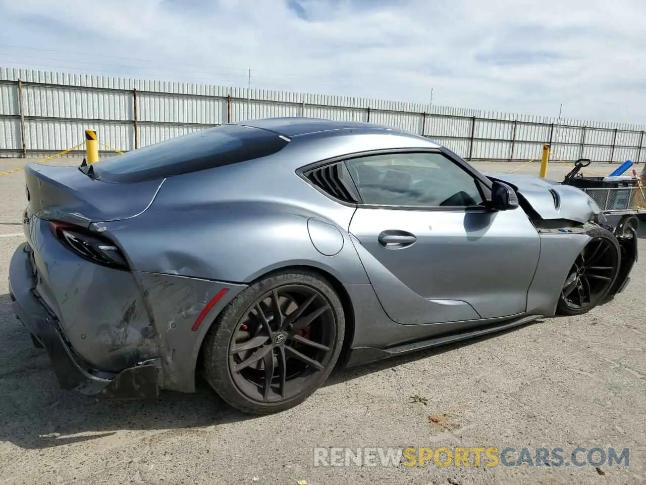 3 fotografías del automóvil dañado WZ1DB0C08NW051288 TOYOTA SUPRA 2022