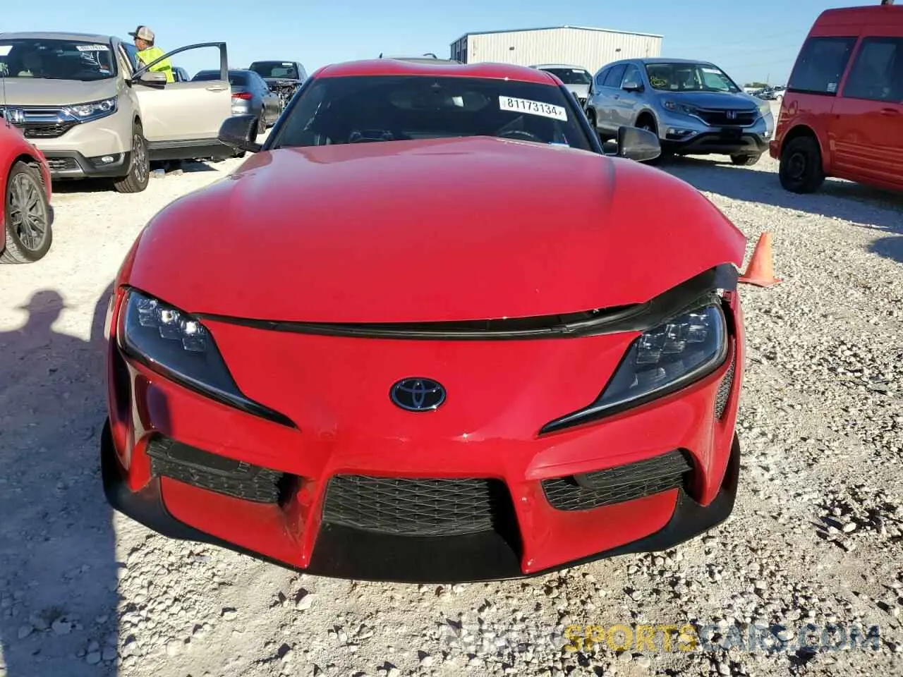 11 fotografías del automóvil dañado WZ1DB0C09NW053020 TOYOTA SUPRA 2022