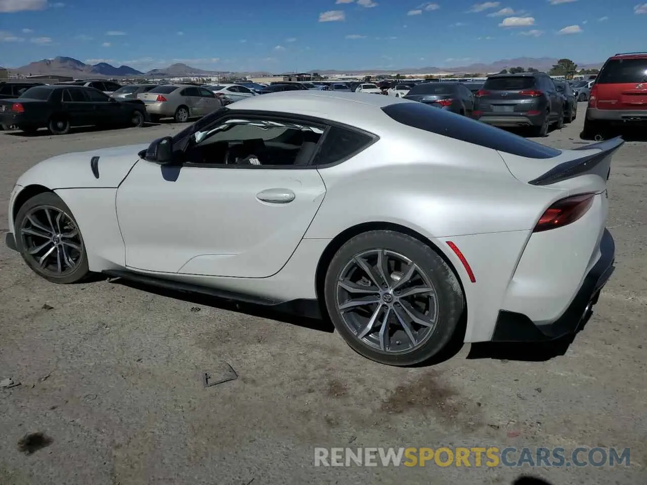 2 fotografías del automóvil dañado WZ1DB2C09NW048072 TOYOTA SUPRA 2022