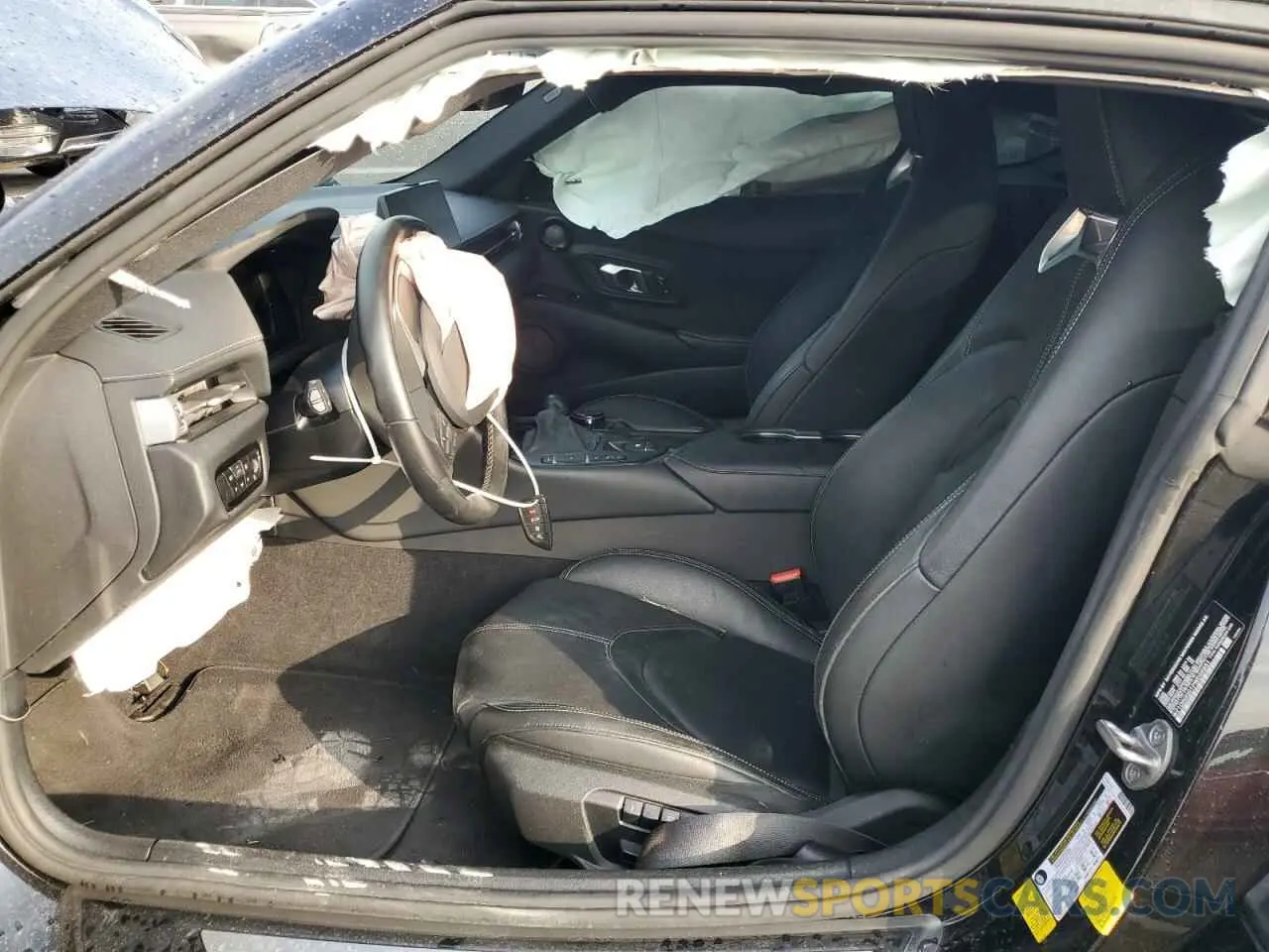 7 fotografías del automóvil dañado WZ1DB0G01PW056961 TOYOTA SUPRA 2023