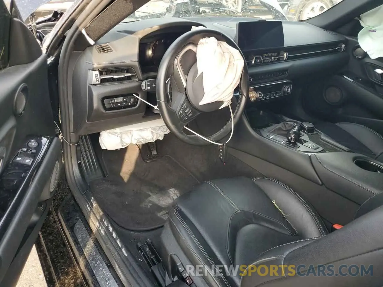 8 fotografías del automóvil dañado WZ1DB0G01PW056961 TOYOTA SUPRA 2023
