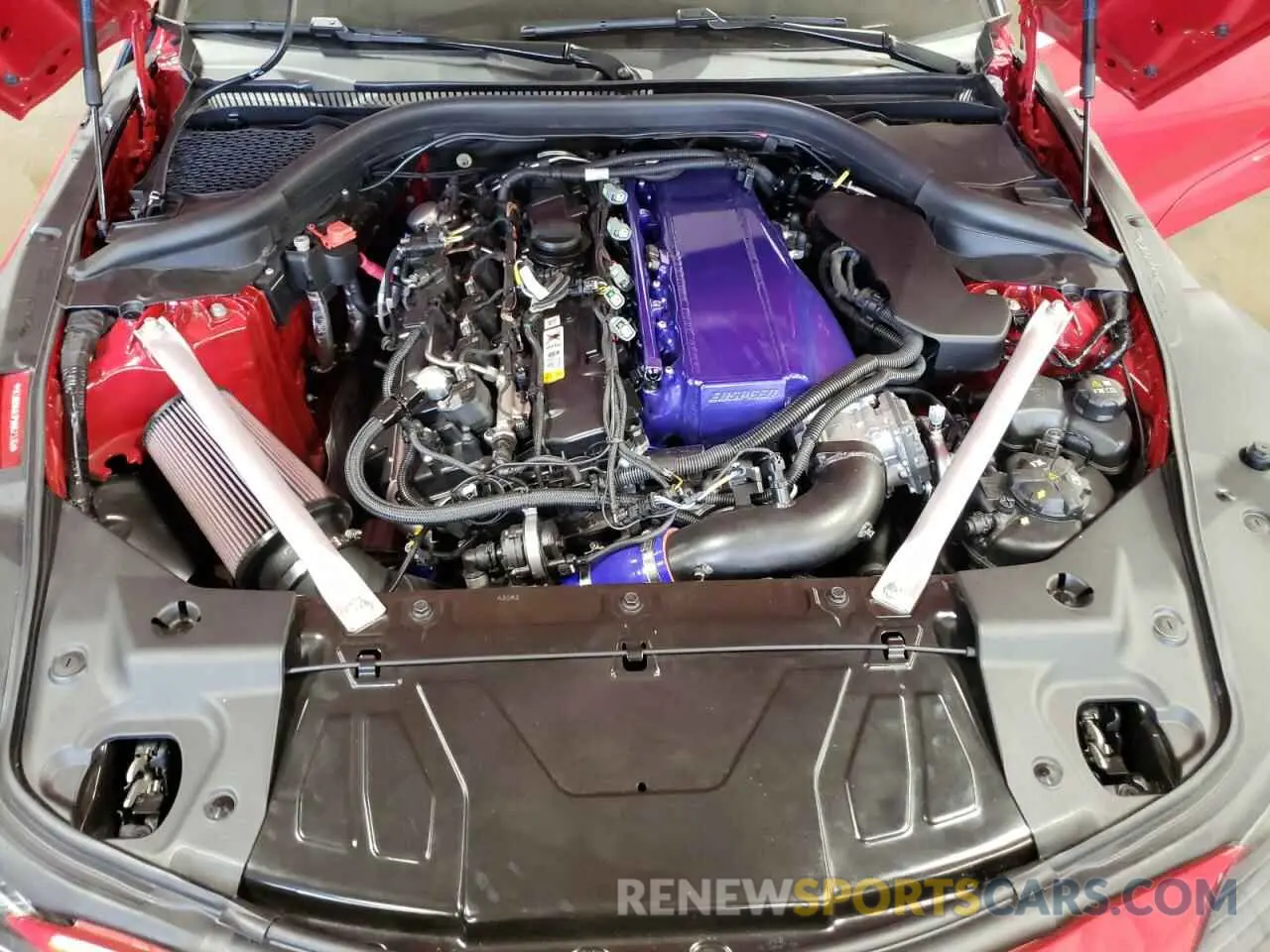 11 fotografías del automóvil dañado WZ1DB0G03PW057335 TOYOTA SUPRA 2023