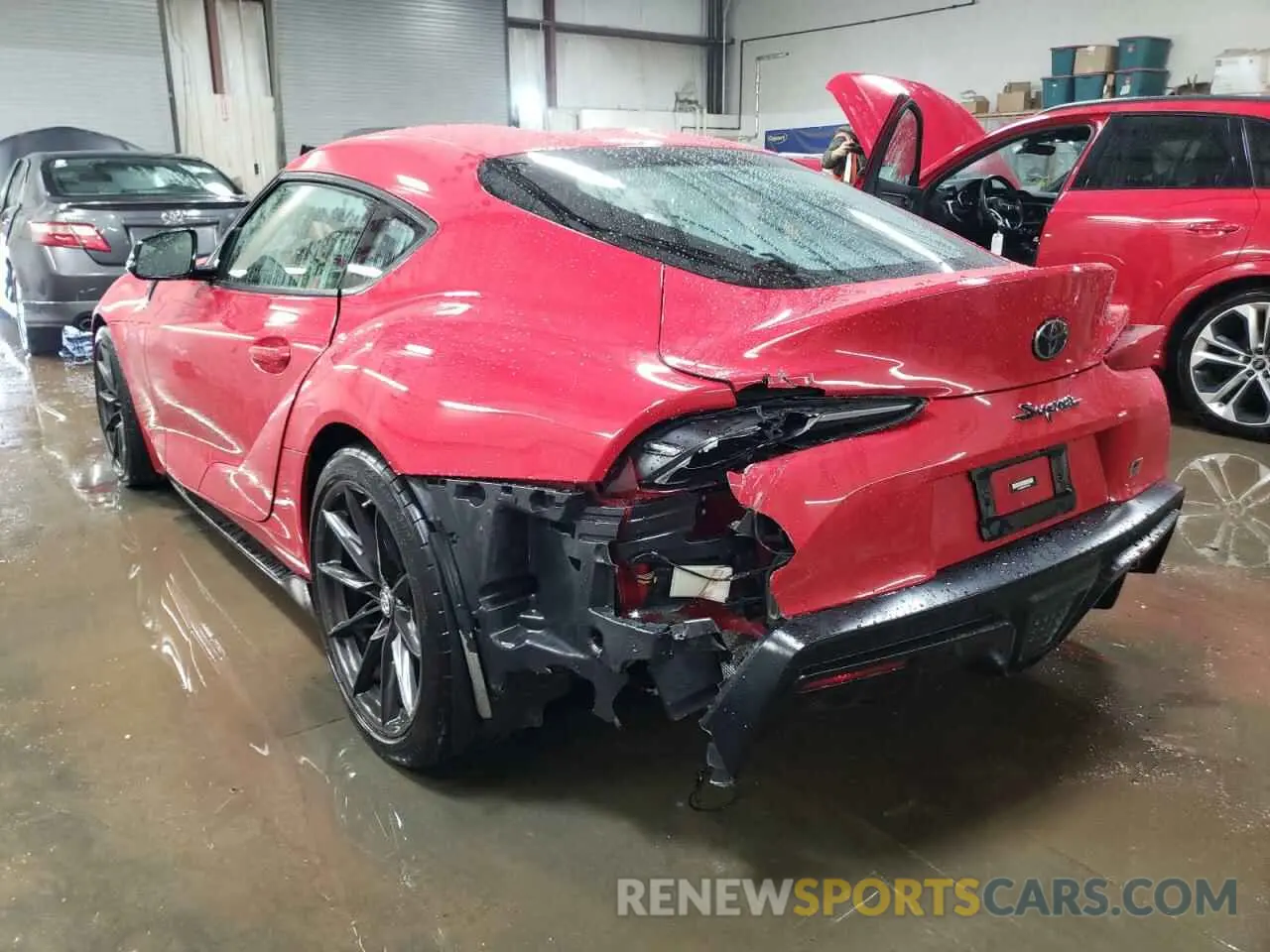 2 fotografías del automóvil dañado WZ1DB0G03PW057335 TOYOTA SUPRA 2023